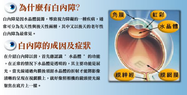 多方面認(rèn)識(shí)白內(nèi)障，莫讓致盲把心傷